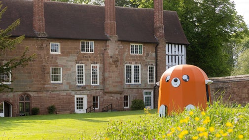 Pepperpot the Mole at Coventry Charterhouse